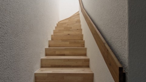 Treppe gefertigt von Florian Oeschger